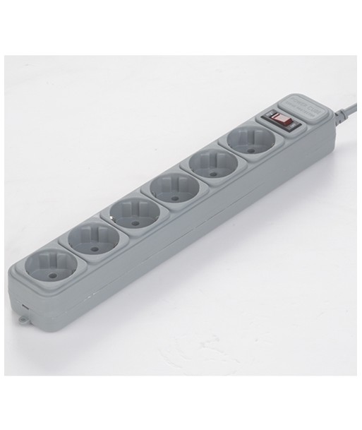 Gembird SPG6-B-6C Sockets quantity 6, Surge protector