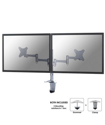 TV SET ACC DESK MOUNT 10-24"/FPMA-D1330DSILVER NEOMOUNTS