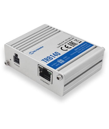 Teltonika TRB140 LTE Router: No WiFi, 4G, SIM, Enthernet port, Micro USB LTE Router TRB140 No Wi-Fi Mbit/s
