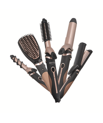 Camry CR 2024 Hair Styler - Black/Rose Gold, 1200W