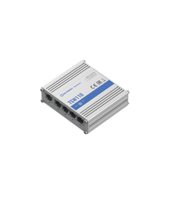 Teltonika, Switch, TSW110, Unmanaged, 1 Gbps (RJ-45) ports quantity 5, 10 Gbps (RJ-45) ports quantity 0, SFP ports quantity 0