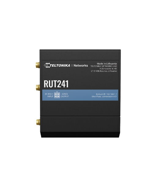 LTE Router RUT241 802.11n Mbit/s 10/100 Mbit/s Ethernet LAN (RJ-45) ports 2 Mesh Support No MU-MiMO No 2G/3G/4G LTE Router RUT241 802.11n Mbit/s 10/100 Mbit/s Ethernet LAN (RJ-45) ports 2 Mesh Support No MU-MiMO No 2G/3G/4G