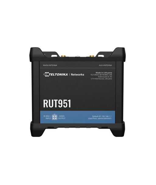 Wireless Router TELTONIKA Wireless Router 3x10/100M LAN \ WAN ports 1 RUT951