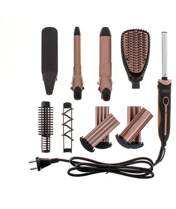 Camry, Hair Styler, CR 2024, 1200 W, Black/Rose gold