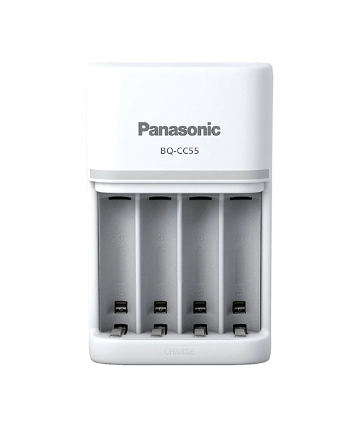 Panasonic Eneloop BQ-CC55E Умное и Быстрое Зарядное Устройство для AA/AAA Panasonic Eneloop BQ-CC55E Умное и Быстрое Зарядное Устройство для AA/AAA