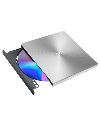 Asus, ZenDrive U8M (SDRW-08U8M-U), Interface USB Type-C, DVD±RW, CD read speed 24 x, CD write speed 24 x, Silver