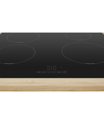 Bosch, PIE611BB5E, Induction, Number of burners/cooking zones 4, Touch, Timer, Black, Display
