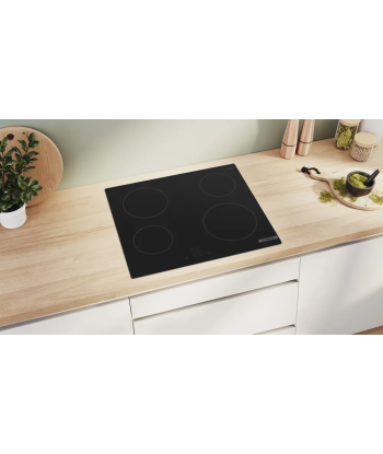 Pliidiplaat Bosch, PKE61RBA2E, Electric, Number of burners/cooking zones 4, Touch, Timer, Black