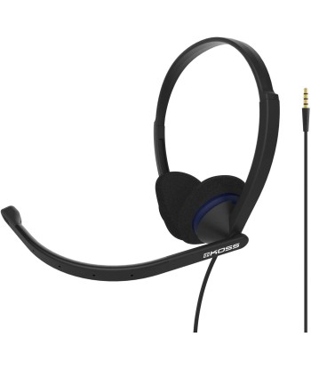 Kõrvaklapid mikrofooniga Koss Communication Headsets CS200i, Noise canceling, 3.5 mm, Black