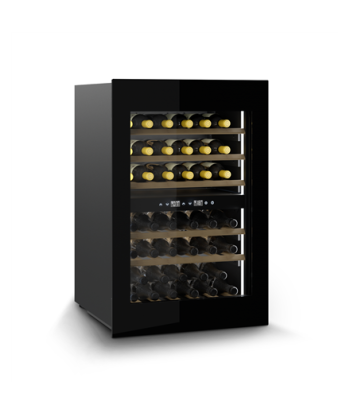 Caso WineDeluxe WD 41 Wine Cooler - 41 Bottles, Black, Built-in, Energy Class F