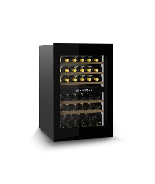 Caso, WineDeluxe WD 41, Energy efficiency class F, Built-in, Bottles capacity 41, Black