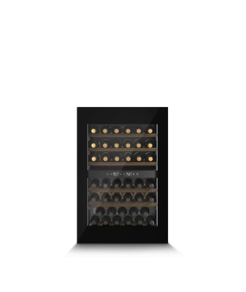 Винный шкаф Caso WineDeluxe WD 41 - 41 бутылка, черный, встраиваемый, класс энергопотребления F