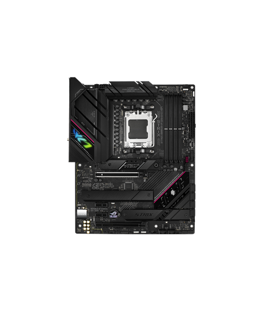 Asus ROG STRIX B650E-F GAMING WIFI Processor family AMD, Processor socket AM5, DDR5 DIMM, Memory slots 4, Supported hard disk