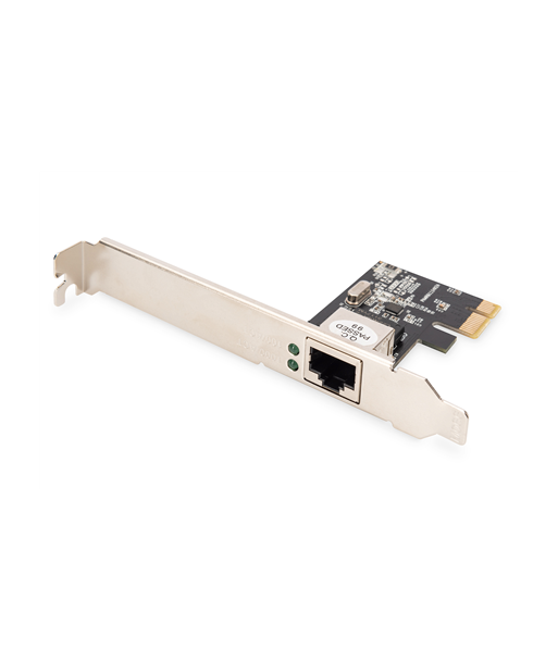 Digitus Gigabit Ethernet PCI Express Card 32-bit, low profile bracket, Realtek RTL8111H DN-10130-1