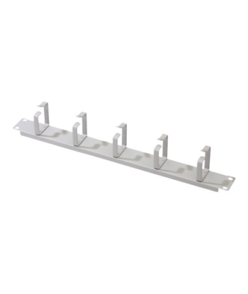 Digitus 1U 19" Kaablite halduspaneel kaablirõngastega (DN-97601) - Hall