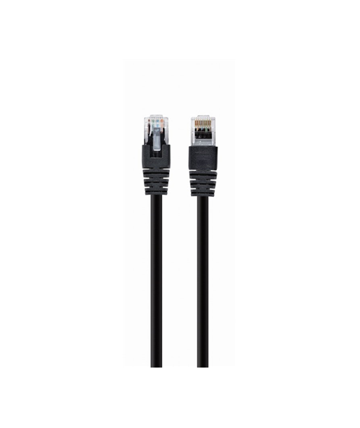 Cablexpert Patch cord 7.5 m, Black, Cat5e, 5 UTP