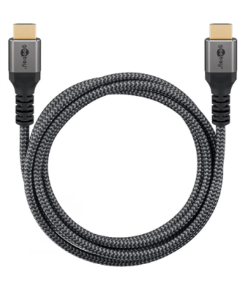 Goobay 64993 High Speed HDMI™ Cable with Ethernet (4K@60Hz), 1 m
