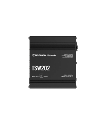 Teltonika TSW202 PoE+ L2 managed Switch 8 10/100/1000, 2 SFP ports | Teltonika