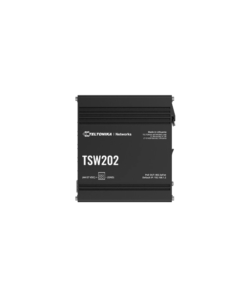 Switch TELTONIKA TSW202 Type L2 2xSFP 8xRJ45 PoE+ ports 8 240 Watts TSW202