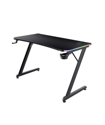 Trust GXT 709 Luminus Gaming Desk - Black
