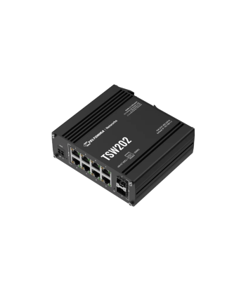 Switch TELTONIKA TSW202 Type L2 2xSFP 8xRJ45 PoE+ ports 8 240 Watts TSW202