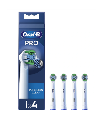 Oral-B Precision Clean Brush Heads EB20RX-4 White (4 pcs)