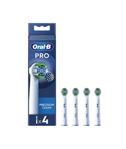 Сменные насадки для зубной щетки Oral-B Precision Clean EB20RX-4 (4 шт.) Сменные насадки для зубной щетки Oral-B Precision Clean EB20RX-4 (4 шт.)