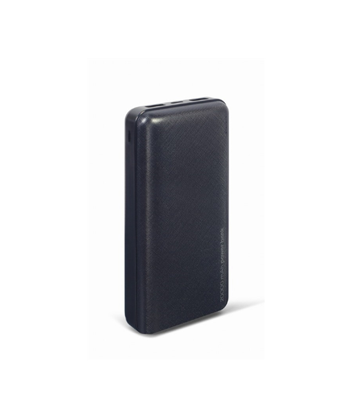 Зарядка powerbank Gembird PB20-02 20000 mAh, Black, 12 W