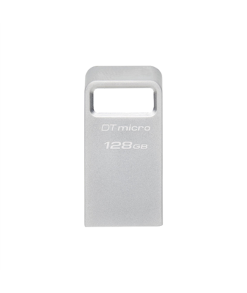 Kingston USB 3.2 Flash Drive DataTraveler micro 128 GB, USB 3.2, Silver