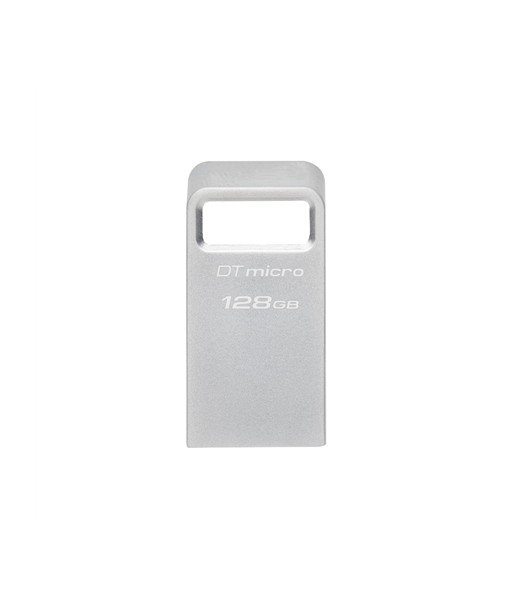 Kingston USB 3.2 Flash Drive DataTraveler micro 128 GB, USB 3.2, Silver Kingston USB 3.2 Flash Drive DataTraveler micro 128 GB, USB 3.2, Silver
