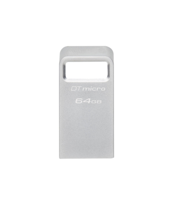 Kingston USB 3.2 Flash Drive DataTraveler micro 64 GB, USB 3.2, Silver