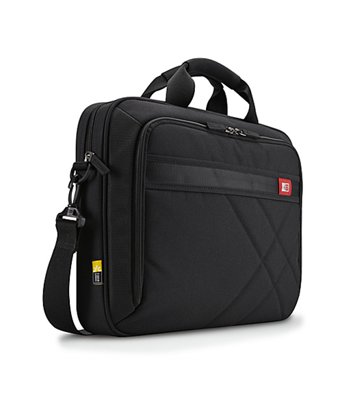 Case Logic DLC115 Fits up to size 15", Black, Shoulder strap, Messenger - Briefcase