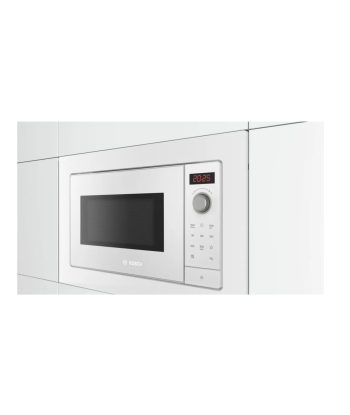 Mikrolaineahi Bosch, BFL623MW3, Built-in, 20 L, 800 W, Convection, White