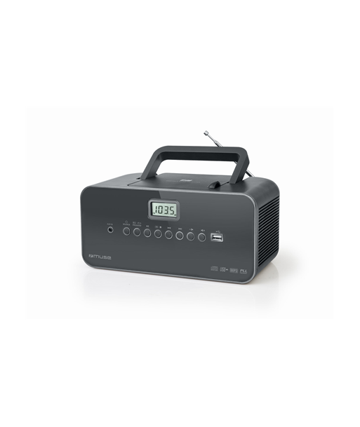 Muse Portable radio M-28DG USB port, AUX in,