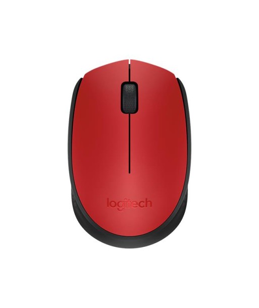 MOUSE USB OPTICAL WRL M171/RED 910-004641 LOGITECH