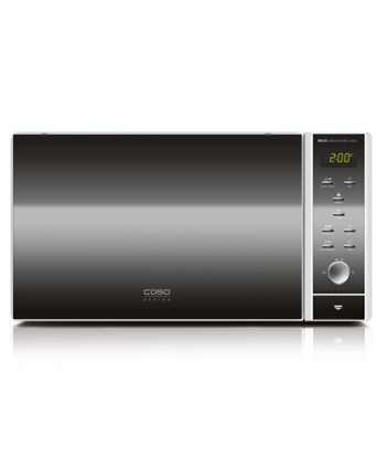 Mikrolaineahi Caso, with Grill, MG 25, Free standing, 900 W, Grill, Silver