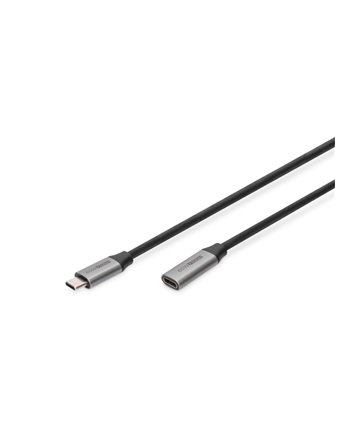Digitus DB-300230-010-S USB-C to USB-C USB C, plug USB-C jack