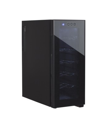 Adler, AD 8083, Energy efficiency class G, Free standing, Bottles capacity 12, Black