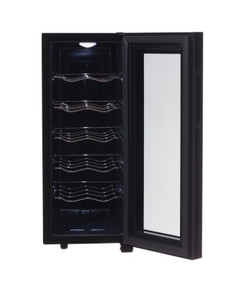 Joogikülmik Adler, AD 8083, Energy efficiency class G, Free standing, Bottles capacity 12, Black