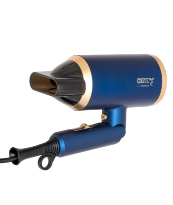 Camry CR 2268 Hair Dryer - 1800W, 2 Temp Settings, Ionic, Diffuser - Blue/Gold