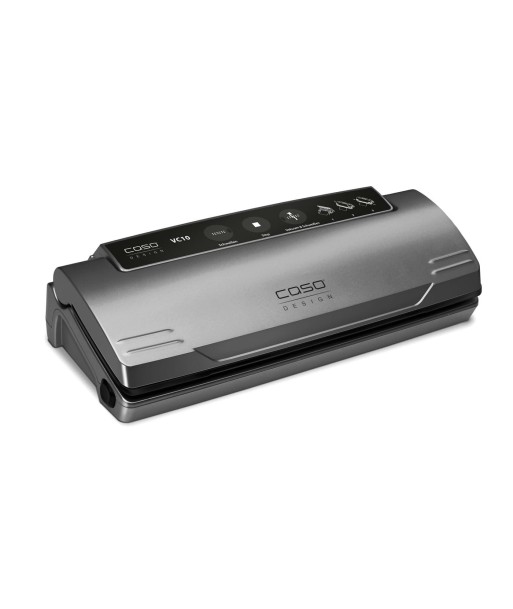 Caso VC 10 PlusEdition Power 110 W, Temperature control, Black/Silver