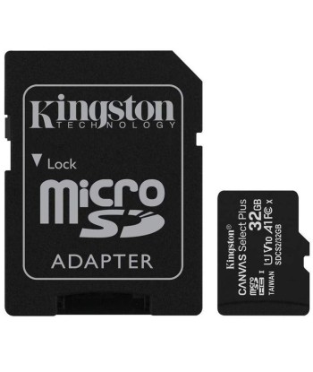 Kingston Canvas Select Plus 32GB MicroSDHC UHS-I U1 A1 Карта с адаптером