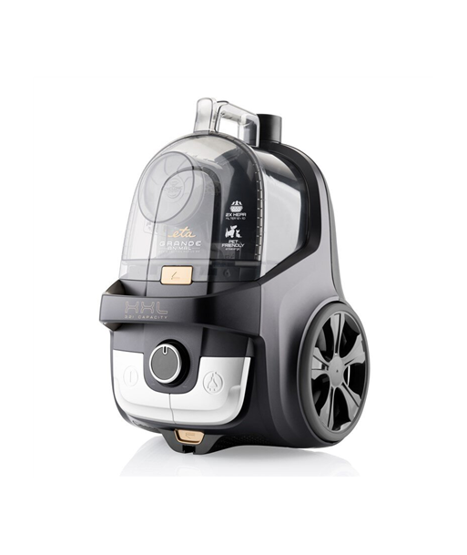 Tolmuimeja ETA, Grande Animal ETA222390000, Bagless, Power 850 W, Dust capacity 3.2 L, Black/Gold