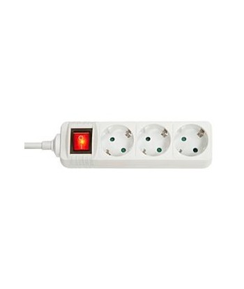 Lindy Protector Power Surge 1.4m, 3 Outlets - Reliable Protection for Your Devices