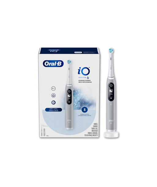 Hambahari Oral-B, iO Series 6, Rechargeable, For adults, Number of brush heads included 1, Number of teeth brushing modes 5