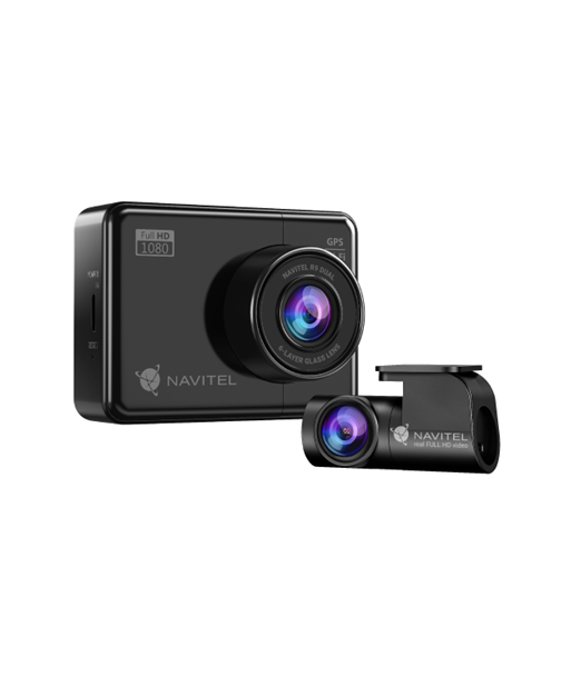 Navitel, R9 DUAL, Wi-Fi, Two-channel Full HD Dashcam, Audio recorder