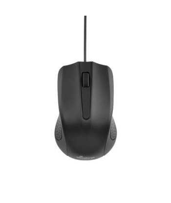 Mediarange MROS210 USB Optical Mouse - Black, 3-Button