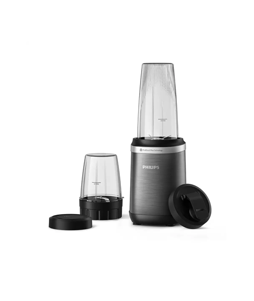 Philips Blender, HR2766/00, Tabletop, 1000 W, Jar material Plastic, Jar capacity 0.7 + 0.3 L, Ice crushing, Black