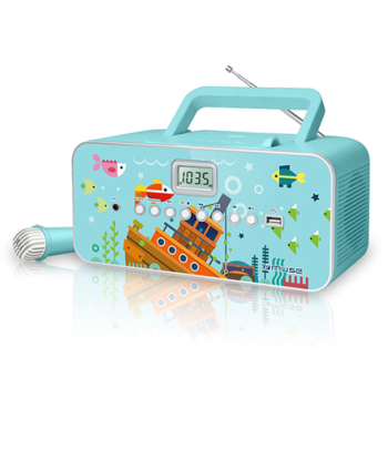 Kaasakantav raadio Muse M-29KB Image, 30 W, CD/MP3 player with USB,