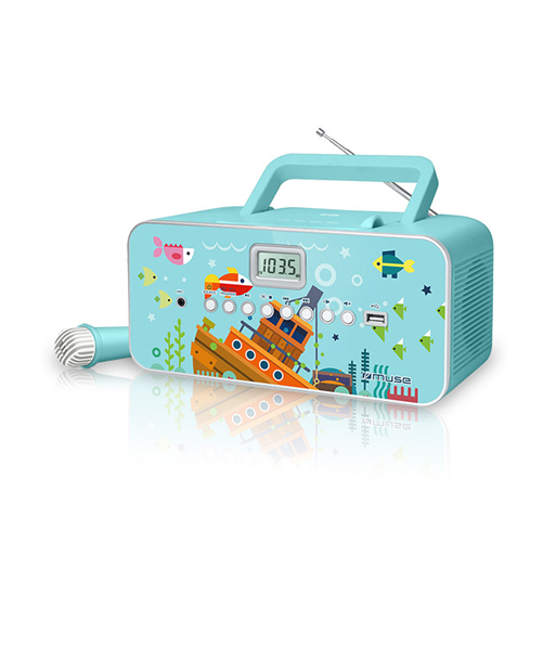 Muse M-29 KB Портативный Радио CD/MP3-плеер с USB Muse M-29 KB Портативный Радио CD/MP3-плеер с USB